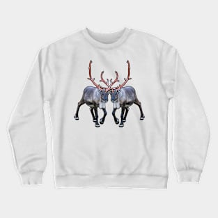 Santa Claus Reindeer Crewneck Sweatshirt